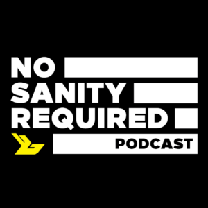 No sanity required logo