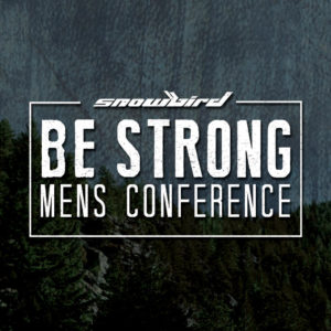 Be strong men's conference, logo